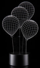 Load image into Gallery viewer, Optical Illusion 3D Balloons Lighting