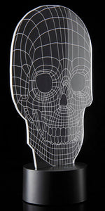 Optical Illusion 3D Skull Light