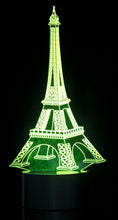 Load image into Gallery viewer, Optical Illusion 3D Eifel Tower Lighting