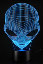 Load image into Gallery viewer, 3D Lamp USB Power 7 Colors Amazing Optical Illusion 3D Grow LED Lamp Alien Shapes