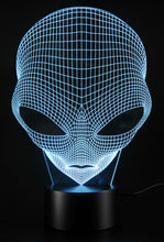 Load image into Gallery viewer, 3D Lamp USB Power 7 Colors Amazing Optical Illusion 3D Grow LED Lamp Alien Shapes