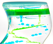 Load image into Gallery viewer, Liquid Motion Bubbler Blue Green