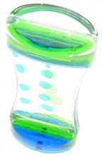 Load image into Gallery viewer, Liquid Motion Bubbler Blue Green