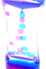 Load image into Gallery viewer, Liquid Motion Bubbler Dark Blue Pink