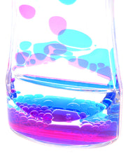 Load image into Gallery viewer, Liquid Motion Bubbler Dark Blue Pink