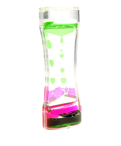 Liquid Motion Bubbler Pink Green