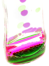 Load image into Gallery viewer, Liquid Motion Bubbler Pink Green