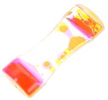 Load image into Gallery viewer, Liquid Motion Bubbler Yellow Pink