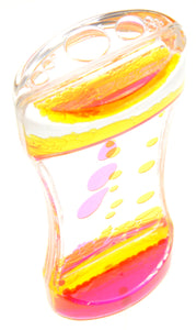 Liquid Motion Bubbler Yellow Pink