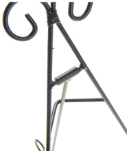 Load image into Gallery viewer, 12&quot; Tall Black Iron Display Stand Holds