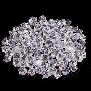 3 Lb Bag Of Acrylic Ice Rock Cubes For Table And Party Decoration