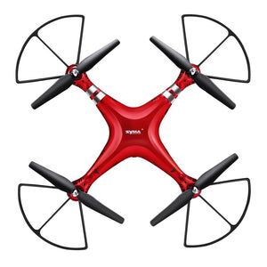 Syma X8HG New Altitude Hold Mode Headless RC Quadcopter with 8MP Camera-Red