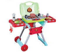 Load image into Gallery viewer, Kid&#39;s-BBQ-20-Piece-Portable-Playset-with-Light-and-Sound3